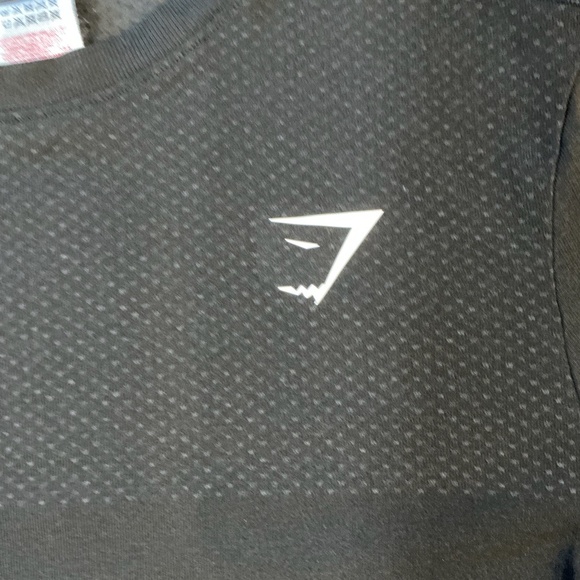 Gymshark Men’s Long Sleeve Training Top Black Size Small - Picture 4 of 8